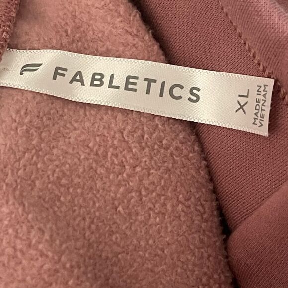 Fabletics mauve funnel neck tunic sz XL - Picture 3 of 4